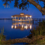 The Merritt Island estate home's 36 foot dock with boat lift