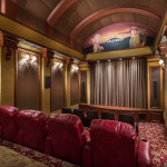 The Merritt Island Luxury Residence private movie thater