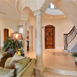 Indialantic luxury home grand entrance