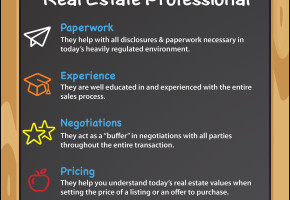 Resons to hire a Realtor Infographic