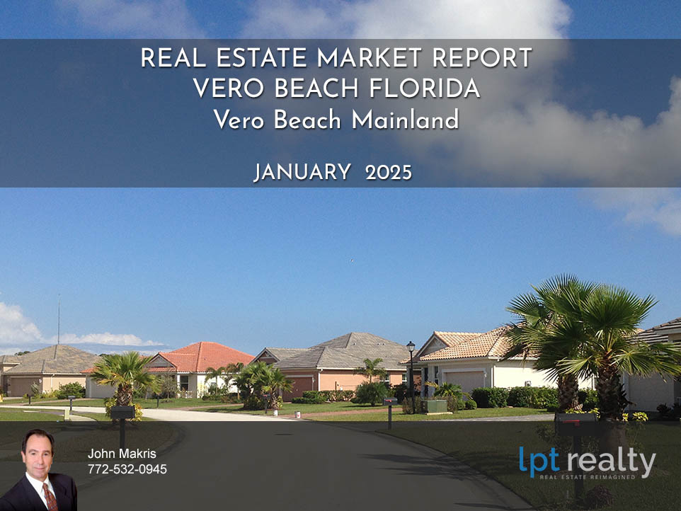 Vero Beach Mainland Market Report January 2025,veroman