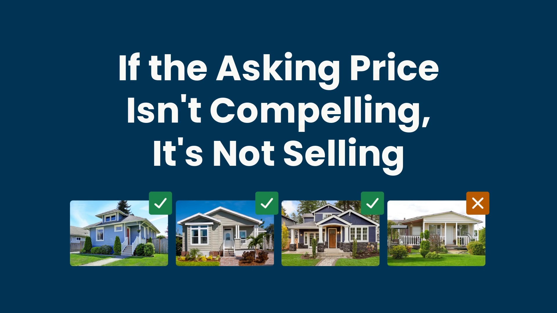 Price Your House Right or Watch It Sit