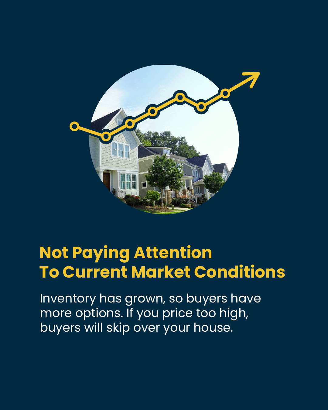 pay attention to current market conditions