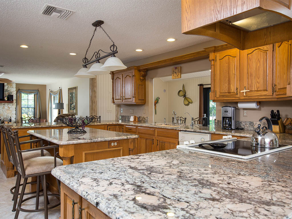  Another view of the Kitchen of the Vero Beach Country Estate        