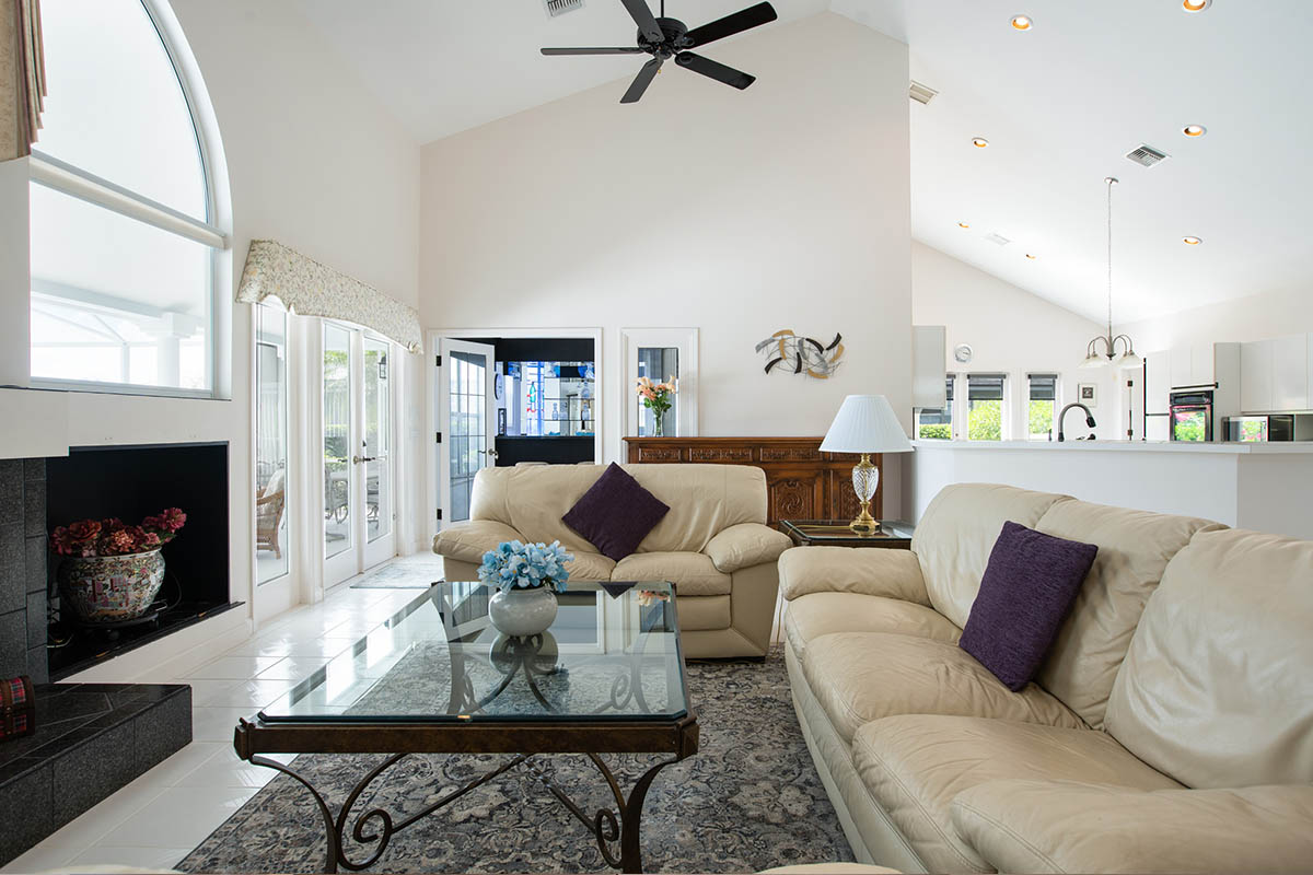 Great Room - Family Room space with Cathedral Ceiling