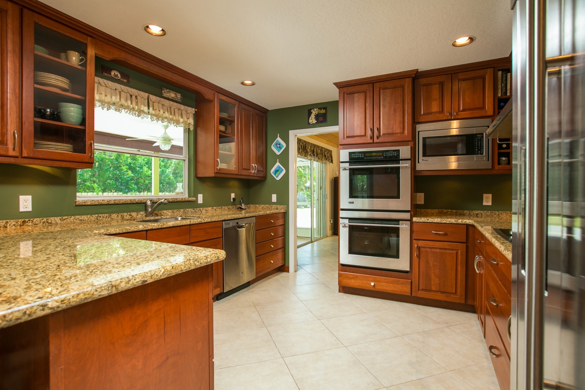 Kitchen area leading to the Dining Room 