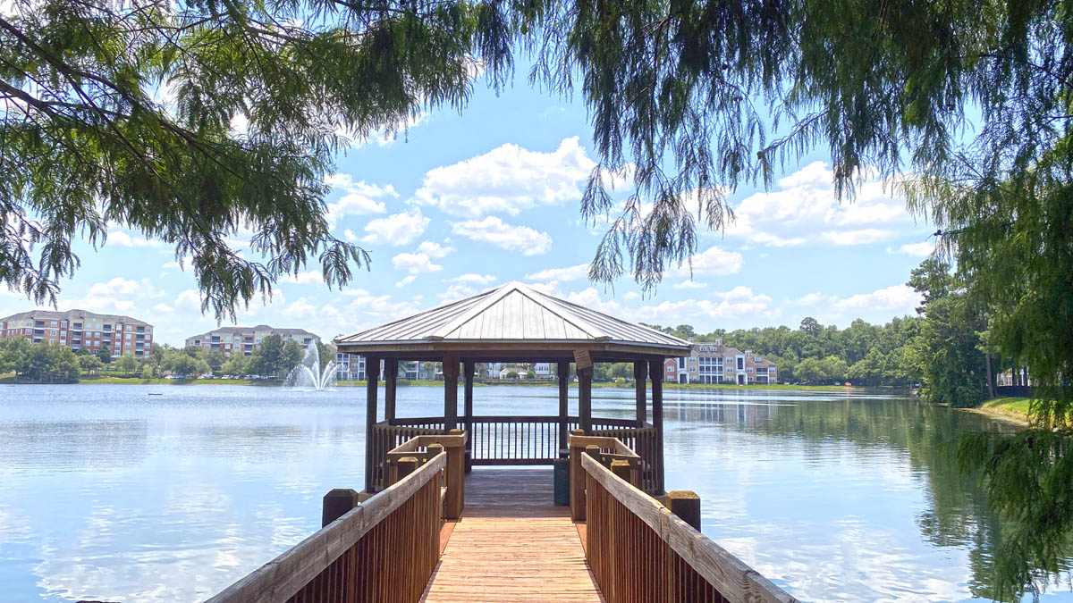 Community Lake and Gazebo