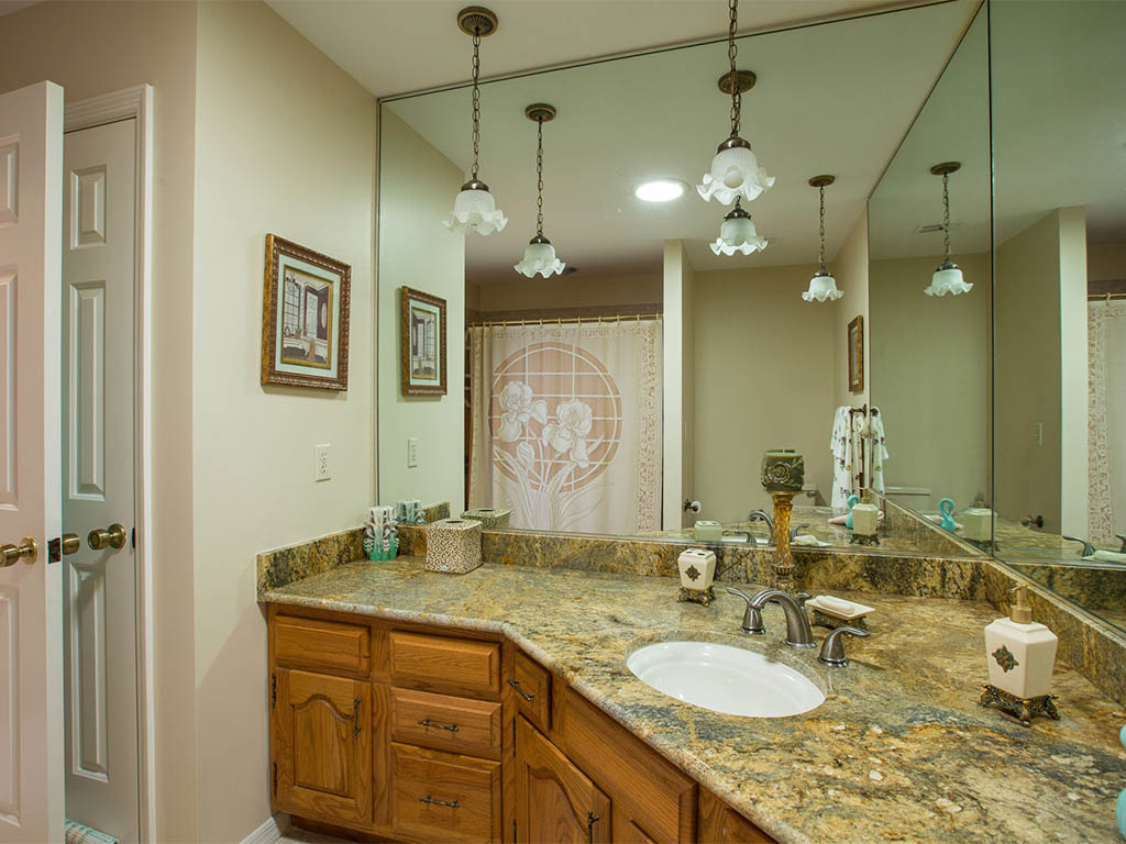 The Guest Bath of the Vero Beach Country Estate    