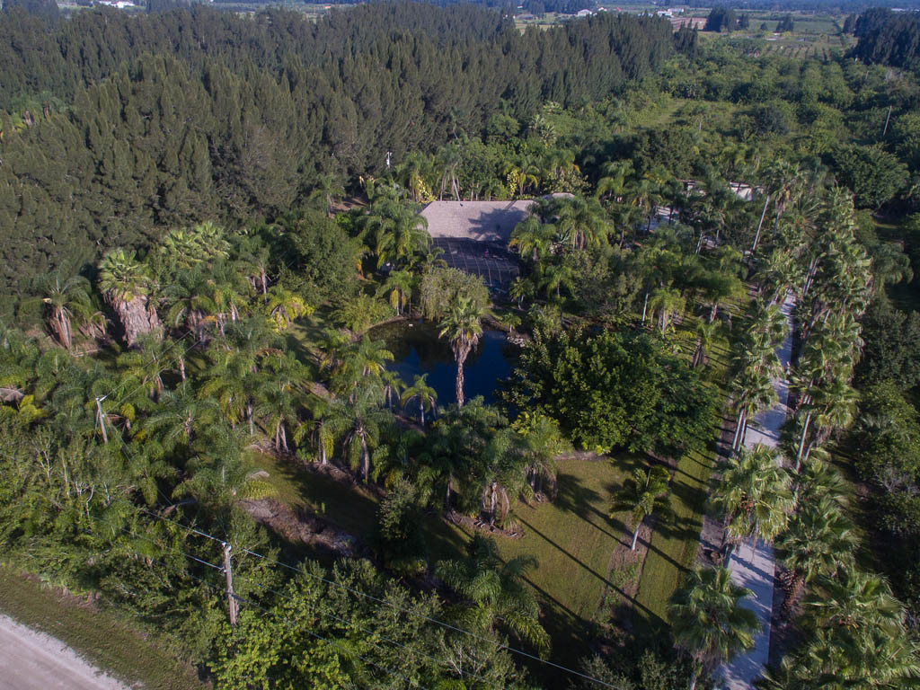 Another aerial view of this Vero Beach Country Estate  