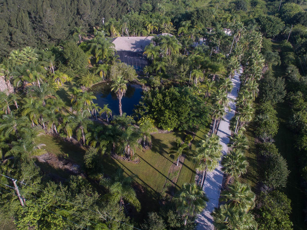 Another aerial view of this Vero Beach Country Estate  